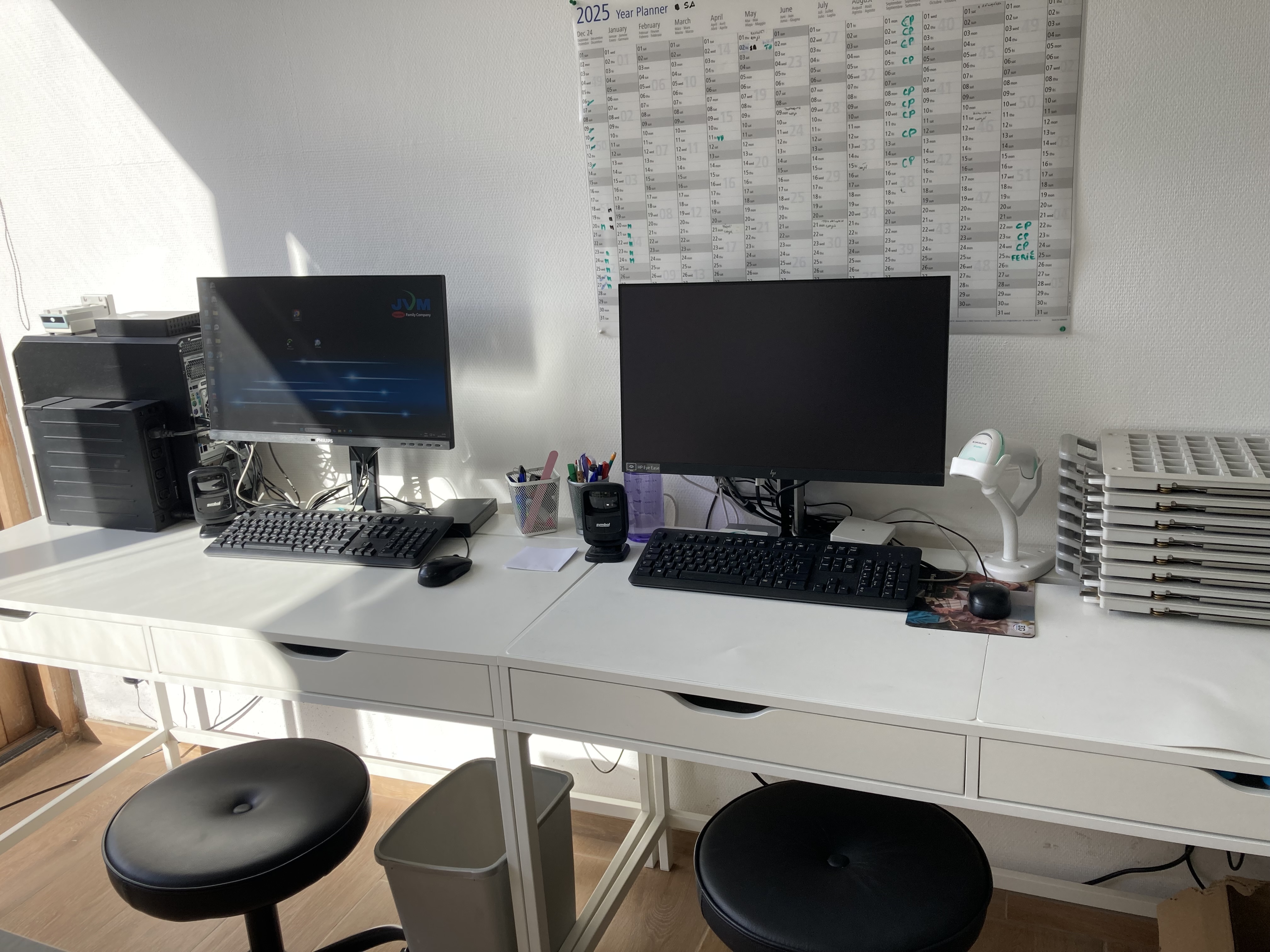 Poste de travail informatique